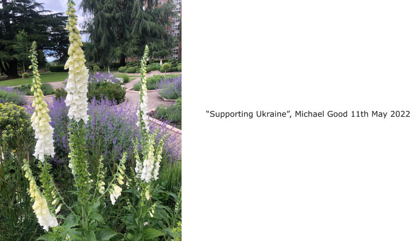 “Supporting Ukraine”, Michael Good 11th May 2022